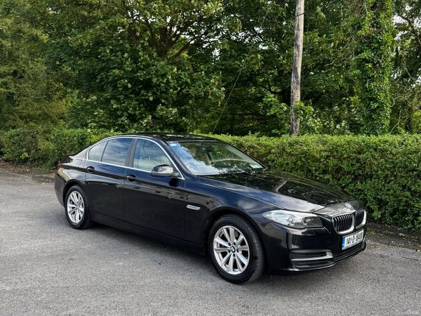 BMW 5-Series Saloon, Diesel, 2014, Black