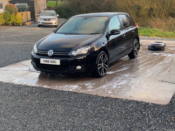 Volkswagen Golf Hatchback, Diesel, 2012, Black