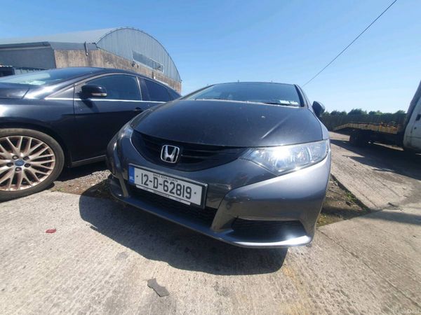 Honda Civic Hatchback, Petrol, 2012, Grey