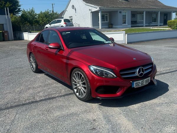 Mercedes-Benz C-Class Saloon, Diesel, 2015, Red
