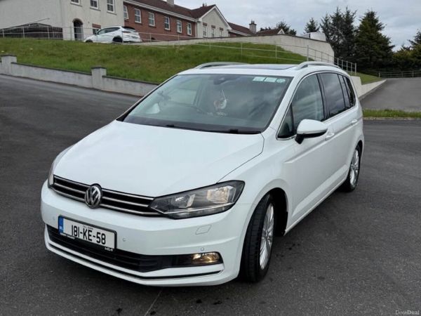 Volkswagen Touran MPV, Diesel, 2018, White