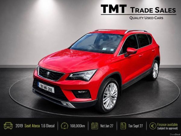 SEAT Ateca SUV, Diesel, 2019, Red