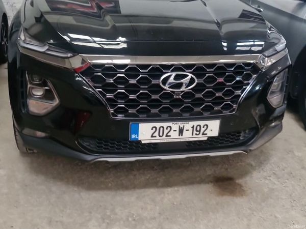 Hyundai Santa Fe SUV, Diesel, 2020, Black
