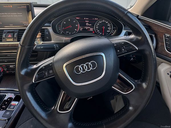 Audi A6 Saloon, Diesel, 2015, Black