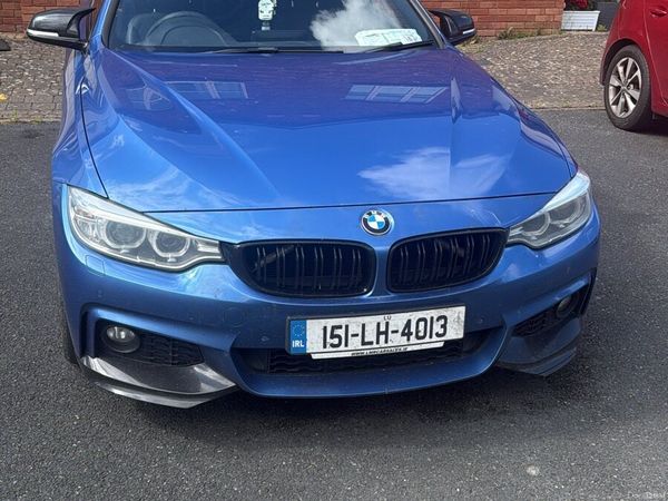 BMW 4-Series Coupe, Diesel, 2015, Blue
