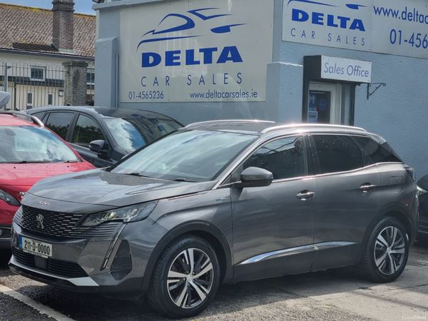 Peugeot 3008 SUV, Petrol Plug-in Hybrid, 2021, Grey