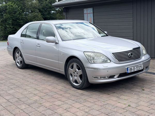 Lexus LS Saloon, Petrol, 2005, Silver