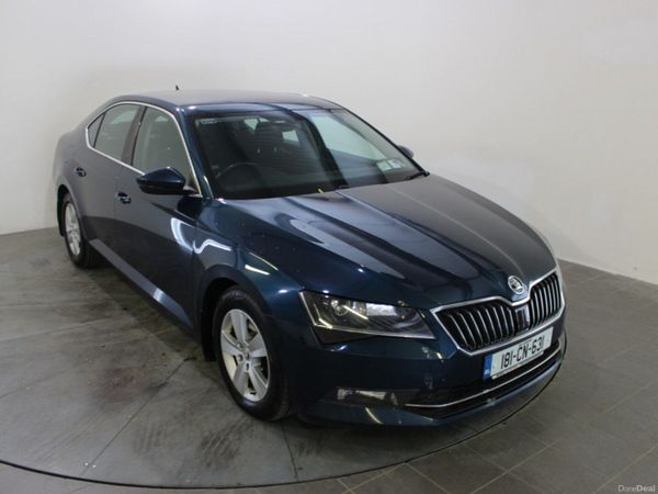 Skoda Superb Saloon, Diesel, 2018, Blue