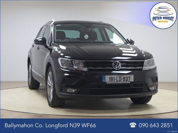 Volkswagen Tiguan SUV, Diesel, 2019, Black