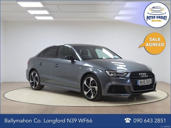 Audi A3 Saloon, Petrol, 2019, Grey