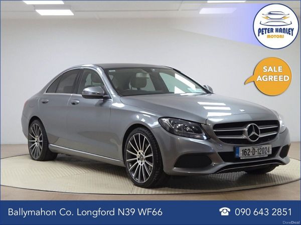 Mercedes-Benz C-Class Saloon, Diesel, 2016, Silver