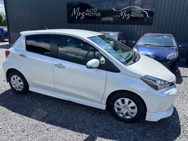 Toyota Vitz Hatchback, Petrol, 2016, White
