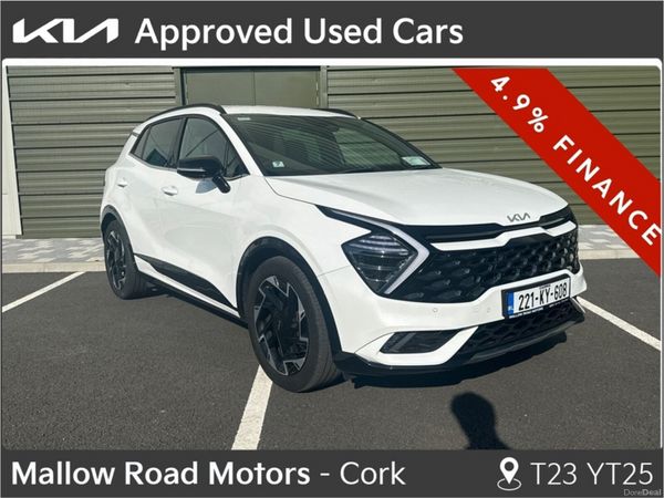 Kia Sportage MPV, Diesel Hybrid, 2022, White