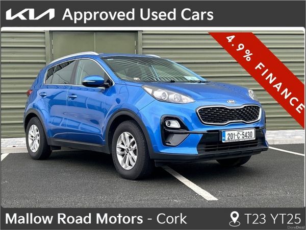 Kia Sportage MPV, Diesel, 2020, Blue