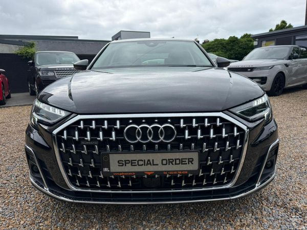 Audi A8 Saloon, Petrol Hybrid, 2024, Black