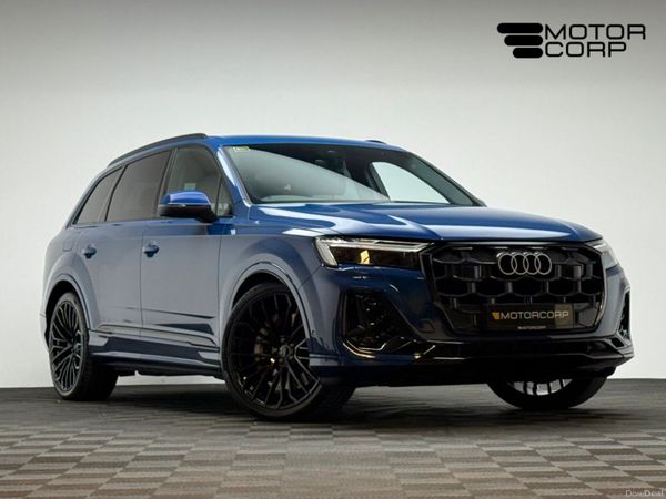 Audi Q7 SUV, Petrol Plug-in Hybrid, 2024, Blue