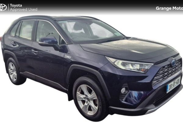 Toyota RAV4 SUV, Petrol Hybrid, 2020, Blue