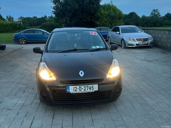 Renault Clio Hatchback, Ethanol Petrol, 2012, Black