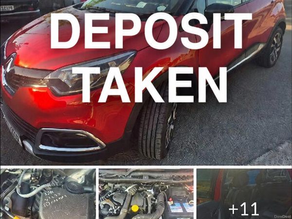 Renault Captur Hatchback, Diesel, 2017, Red