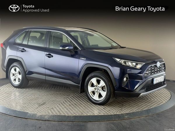 Toyota RAV4 SUV, Petrol Hybrid, 2019, Blue