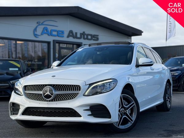Mercedes-Benz C-Class Estate, Diesel, 2018, White