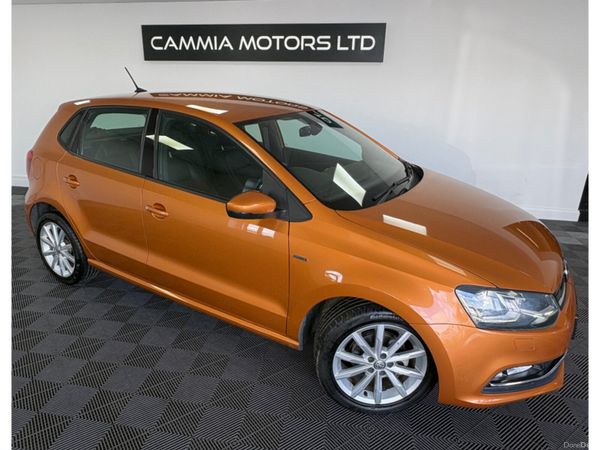 Volkswagen Polo Hatchback, Petrol, 2017, Orange
