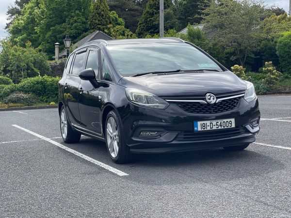 Vauxhall Zafira MPV, Petrol, 2018, Black