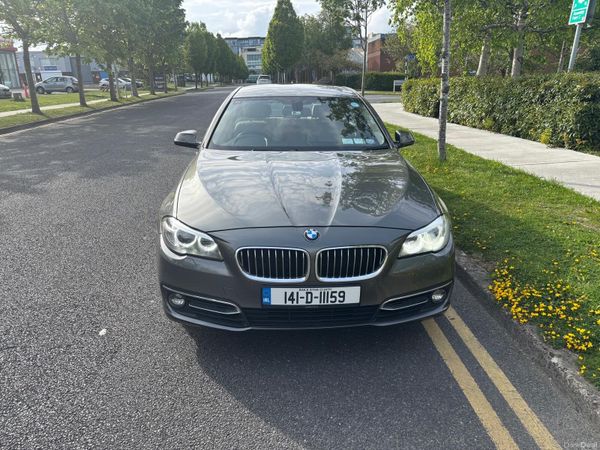 BMW 5-Series Saloon, Diesel, 2014, Grey