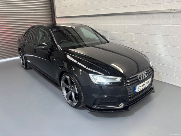 Audi A4 Saloon, Diesel, 2017, Black