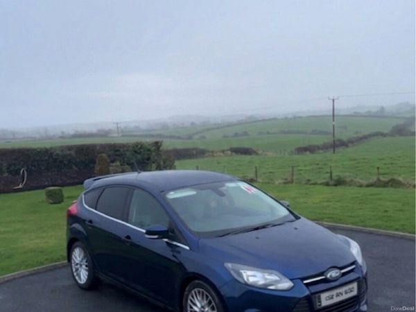 Ford Focus Hatchback, Diesel, 2013, Blue