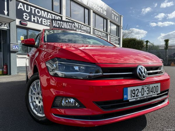 Volkswagen Polo Hatchback, Petrol, 2019, Red
