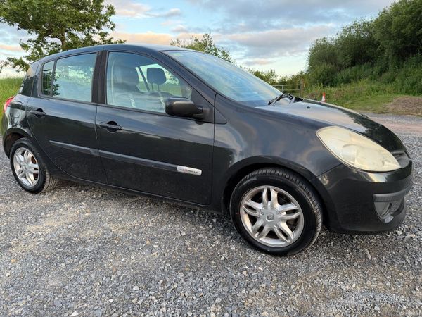 Renault Clio Hatchback, Ethanol Petrol, 2009, Black