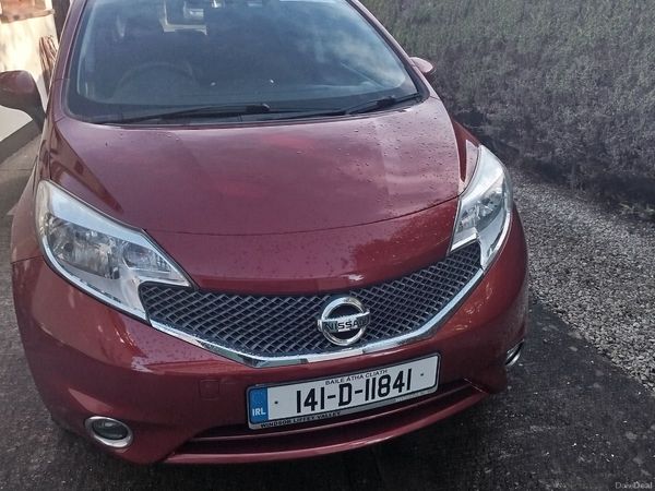 Nissan Note MPV, Petrol, 2014, Red