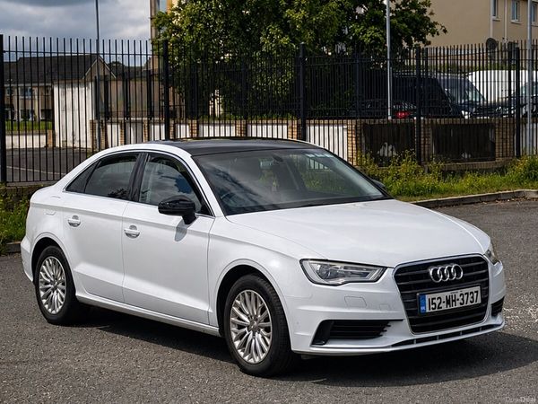 Audi A3 Saloon, Petrol, 2015, White