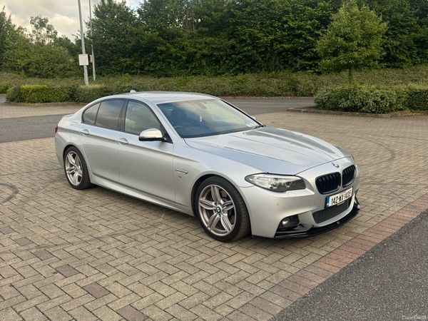 BMW 5-Series Saloon, Diesel, 2014, Silver