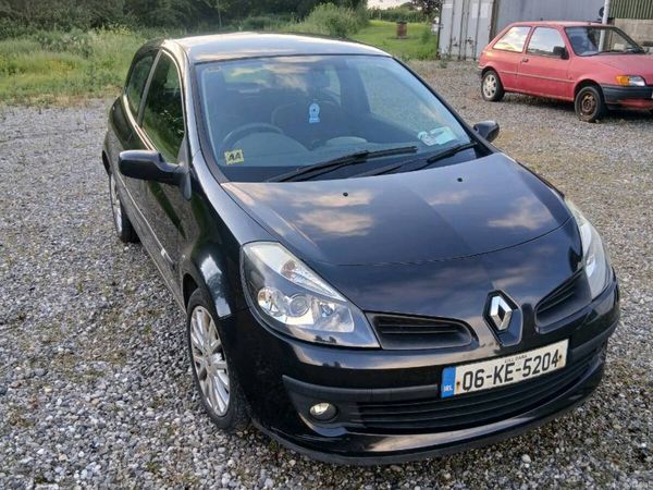 Renault Clio Hatchback, Petrol, 2006, Black