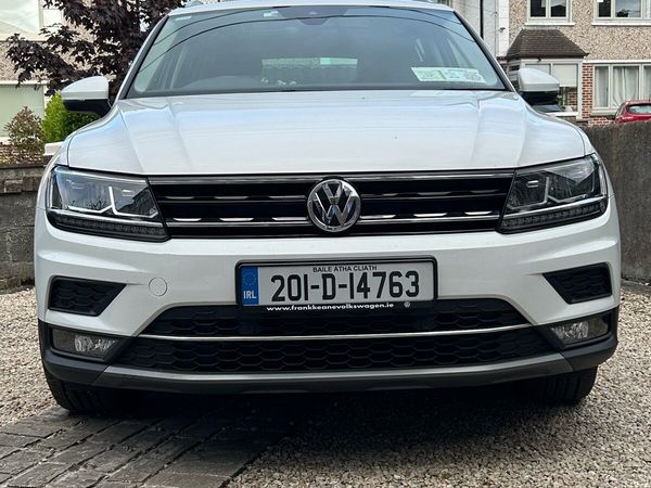 Volkswagen Tiguan SUV, Diesel, 2020, White