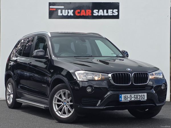 BMW X3 SUV, Diesel, 2016, Black