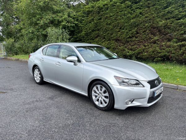 Lexus GS Saloon, Petrol Hybrid, 2014, Silver