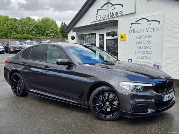 BMW 5-Series Saloon, Petrol Plug-in Hybrid, 2019, Grey