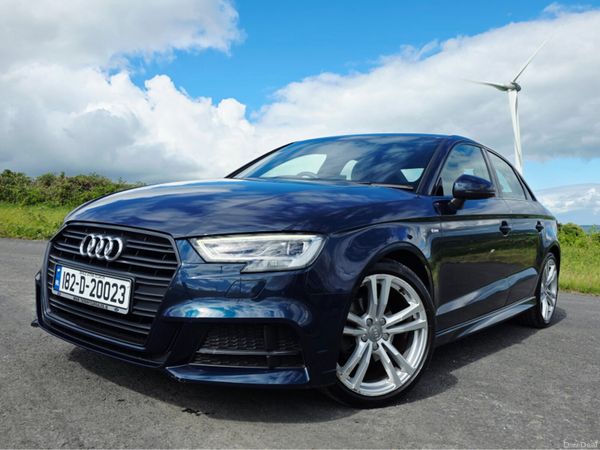 Audi A3 Saloon, Diesel, 2018, Blue