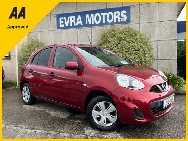 Nissan Micra Hatchback, Petrol, 2021, Red