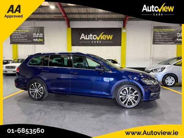 Volkswagen Golf Estate, Petrol, 2019, Blue