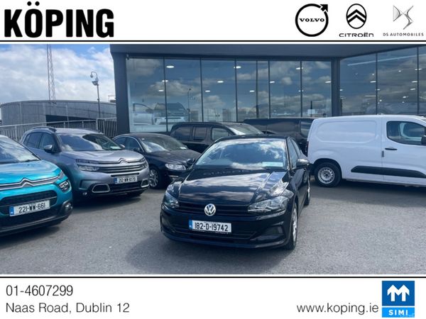 Volkswagen Polo Hatchback, Petrol, 2018, Black