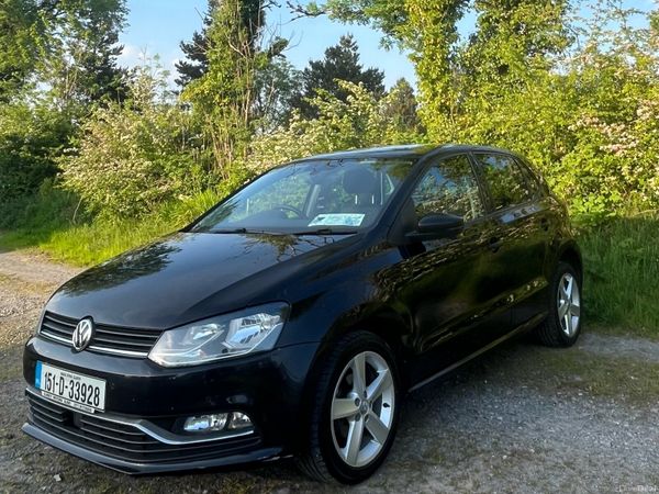 Volkswagen Polo Hatchback, Petrol, 2015, Black