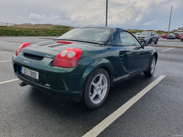 Toyota MR2 Convertible, Petrol, 2003, Green