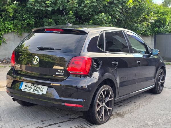 Volkswagen Polo Hatchback, Petrol, 2015, Black