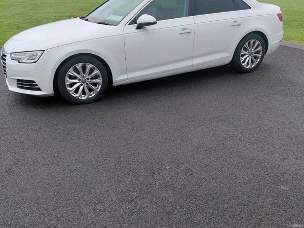 Audi A4 Saloon, Diesel, 2018, White
