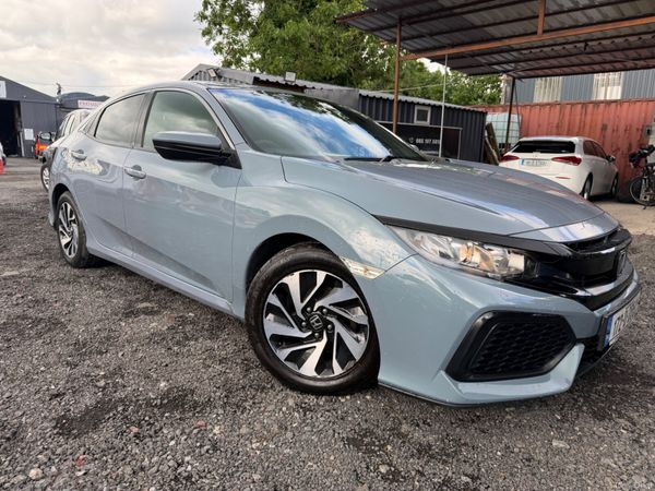 Honda Civic Hatchback, Petrol, 2017, Grey