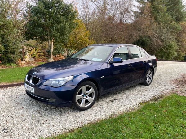 BMW 5-Series Saloon, Diesel, 2010, Blue